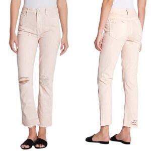 Mother Superior Denim High Waisted Rascal Ankle Jeans Devil Drinks Coffee Sz 30